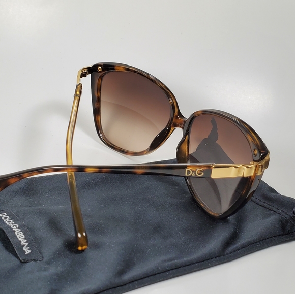 Dolce & Gabbana Sunglasses DD8096 Havana Brown EUC - Picture 7 of 10